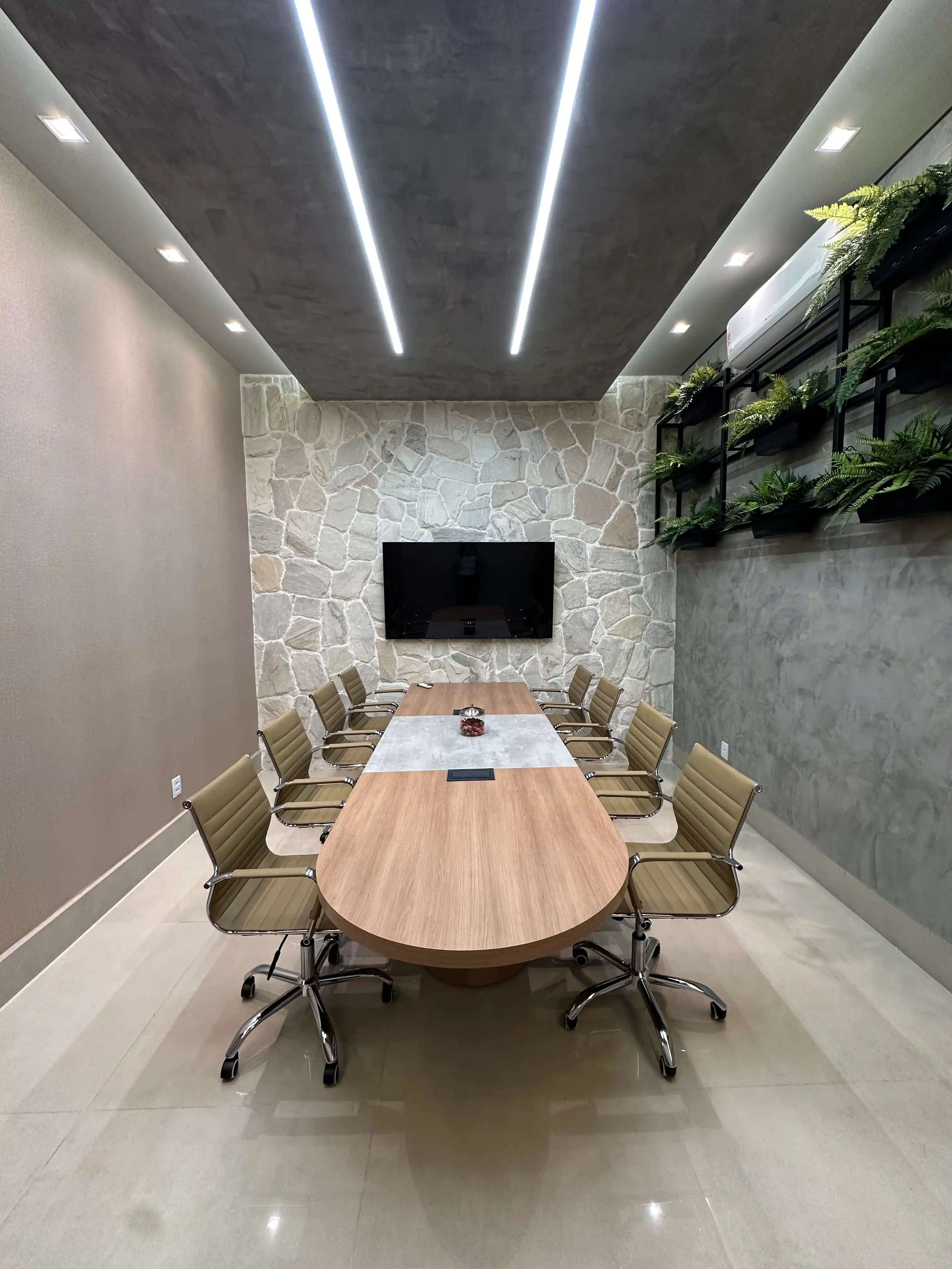 Sala de reunião do escritório — toque para ver em 360 graus